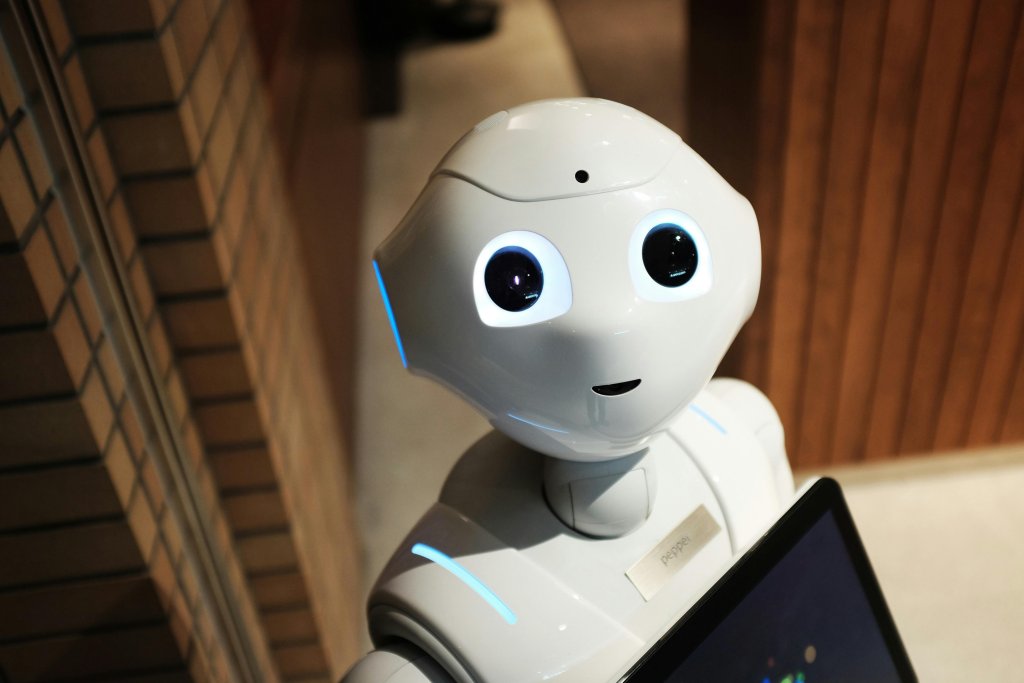 ai robot in the office